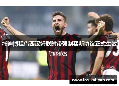 托迪博租借西汉姆联附带强制买断协议正式生效 托迪博租借西汉姆联附带强制买断协议正式生效